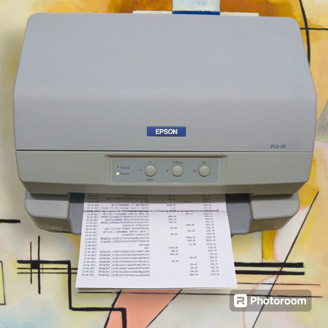 Epson PLQ20 Passbook Printer (Refurbished) For UBI, PNB, BOB